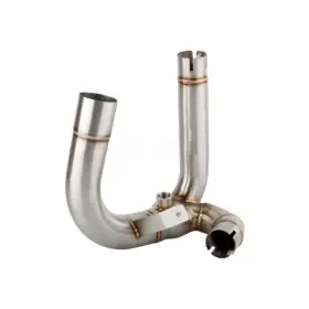 Kyn 768867288138 Motorcycle Exhaust Slip-on Mid Link Pipe For Ducati Hypermotard 1100 2007-2009