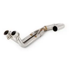 Kyn 768867288176 Motorcycle Exhaust Head Link Pipe For Yamaha Rhino 660 4x4 Yxr660fa Yxr660fdu
