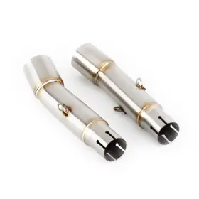 Kyn 768867288190 Motorcycle Exhaust Mid Link Pipe Slip-on For Honda Cb900f Hornet 2001-2009 01-09