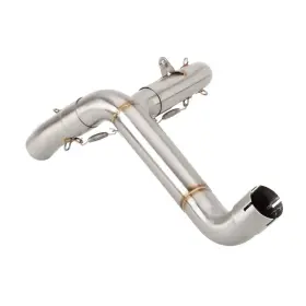 Kyn 768867288282 Motorcycle Exhaust Mid Link Pipe Slip-on For Triumph Speed Triple 1050 2011-2015