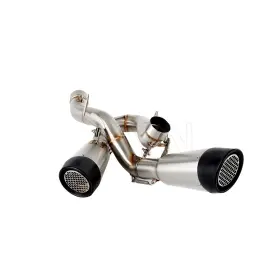 Kyn 768867288831 For Ducati Panigale V4 2018-2023 V4s 18-23 Exhaust Mid Link Pipe Slip Muffler