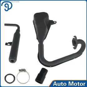 Lp462432ks Labwork For Yamaha Pw50 Pw 50 1981-2012 Y-zinger Exhaust Muffler Manifold Pipe New