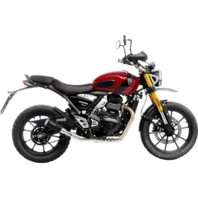 15268bu Leo Vince Lv-10 Slip-on Muffler - Black Stainless Steel