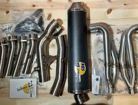 Leo Vince 6964 Leovince Sbk Factory Full Carbon Fiber Exhaust System Yamaha Yzf-r6 03-05