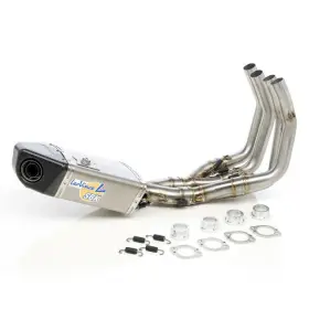 8232 Leo Vince Underbody Full Exhaust System For Yamaha Fz6r 09-16