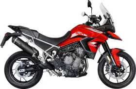 14352ebu Leovince - Lv One Evo Slip-on Muffler Black Edition Tiger 900gt 900 Ra