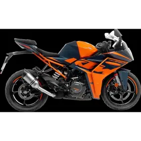 14417e Leovince Lv-pro Slip-on Muffler - Stainless Steel For 2022-2023 Ktm Rc 390