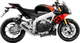 15401bu Leovince - Lv Corsa Muffler Black Edition Rsv4 1100 Factory Tuono V4 Rr