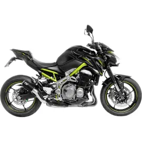 15402sb Leovince Lv Corsa S Black Edition Slip-on Muffler For Kawasaki Z 900