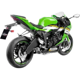 15413sbu Leovince Lv Corsa S Black Edition Slip-on Muffler For Kawasaki Zx-6r