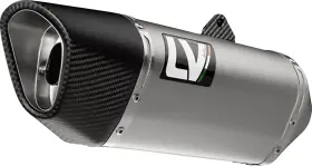 15600u Leovince Lv-14 R Slip-on Muffler - Stainless Steel Honda Cb 750 Hornet
