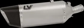 Leovince 15607tu Lv-14 R Slip-on Muffler For Kawasaki Ninja 400/500 - Titanium