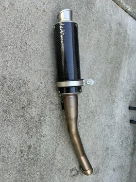 Leovince 3469u 2011-2016 Honda Cbr250r Leo Vince Carbon Fiber Exhaust Muffler And Midpipe