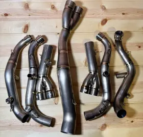 Lextek Exstmcmp141 Exhaust Stainless Kawasaki Ninja Zx6r 2013-2019