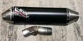 120-189-0003 Lexx Mxe Slip-on Silencer 370 Mm With Mid-pipe 1201890003 New 120-189-0003 Lexx Mxe Slip-on Silencer 370 Mm With Mid-pipe 1201890003 New