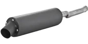 Mbrp At-7217 Utility Slip-on - Black