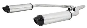 At-9218pt Mbrp Power Tech 4 Dual Exhaust System - Stainless Steel