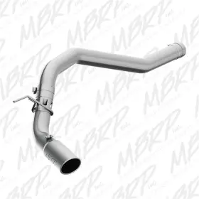 S6400al Mbrp Fits 16-19 Nissan Titan Xd 5.0l 4in Filter Back Single Side Exit Alum