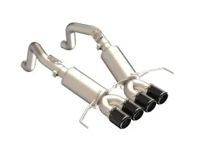 Mbrp S70303cf For 14-19 Chevrolet Corvette 3in Dual Split Rear Cat Back With Carbon Fiber