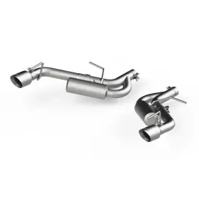 S7038al Mbrp Fits 16-19 Chevrolet Camaro 2.5in Aluminum Non Npp Axle Back Exhaust System