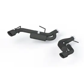 S7038blk Mbrp Fits 16-19 Chevrolet Camaro 2.5in Black Coated Non Npp Axle Back Exhaust