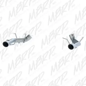 S7203304 Mbrp Fits 2011-2014 Ford Mustang Gt 3in Dual Axle Back Muffler Delete - T304