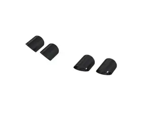 Mbrp T5198blk 15-24 Ford Mustang T304 Ss 4in Od / 6.5in Length Quad Tip Cover Kit - Black
