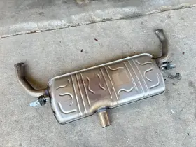 Mercedes-benz A2464912000 2014-2019 Mercedes-benz Cla 250 2.0l Rear Exhaust Muffler Oem