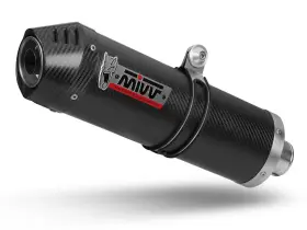 Mivv Uy.027.l3c Exhaust Oval Slip-on Yamaha Yzf-r1 2007-2008 Carbon Fiber