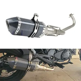 Oursunshine2019 Mt12010101 For Honda Grom 125 Msx125 2013-2024 Exhaust System Muffler On Pipe Accessories