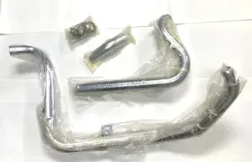 Paughco 735g4 True Dual Chrome Independent Exhaust System 2009 Harley Touring
