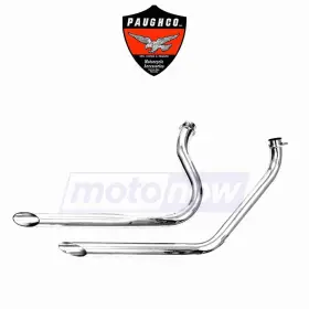 Paughco Mn/c5d1 34 Inch Slash Cut Drag Pipes For 1970-1984 Harley Davidson Flh Electra Bx