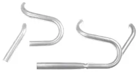 Powerhouse 92133 Power House Chrome 2-into-1 Exhaust Head Pipes 3 Inch Muffler Fr Softail 84-17