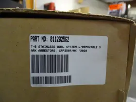 0112025g2 Pro Circuit Dual Exhaust System Honda Crf250r Crf250rx 20-21 T-6 Ss #3
