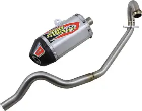 0120911f Pro Circuit T-6 Exhaust System #0120911f For Kawasaki Klx110 2002-2008
