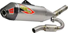 0322025f Pro Circuit Ti-6 Full Exhaust With Carbon Cap For 2020 Kawasaki Kx250
