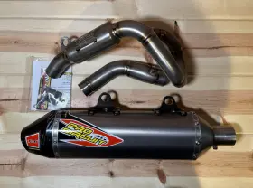 0351625f Pro Circuit Ti-6 Full System Titanium Exhaust With Carbon End-cap
