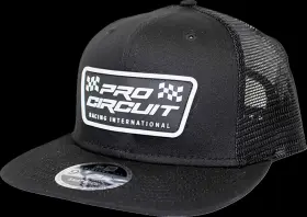 6720104 Pro Circuit Checkered Flag Patch New Era Hat - Black