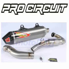 Pro Circuit Mn/06cb Ti-6 Full System For 2019-2020 Ktm 450 Sx-f - Exhaust Ri
