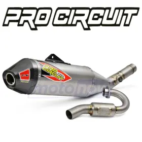 7chf Pro Circuit Mn/7chf Ti-6 Full System For 2017-2018 Kawasaki Kx250f - Exhaust Gh