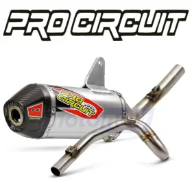 Pro Circuit Mn/829v T-6 4-stroke Exhaust Systems For 2008-2020 Kawasaki Klx140 - Qu