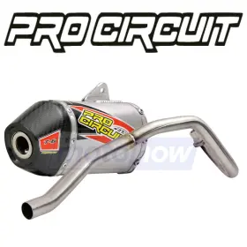 Pro Circuit Mn/ck2p T-6 4-stroke Exhaust Systems For 2008-2020 Yamaha Ttr110e - Gi