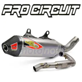 Pro Circuit Mn/g6y2 Ti-6 Full System For 2019-2020 Ktm 350 Sx-f - Exhaust Tm
