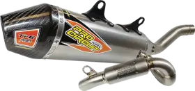 Puu9vndvmq Pro Circuit Racing Ti6 Ti Exhaust Muffler System W Cf Tip Husqvarna Fx450 23-25