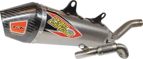 Vzwvg03bpt Pro Circuit Racing Ss Ti Exhaust Muffler System Cf Tip W Sa Husqvarna Fx450 23-25