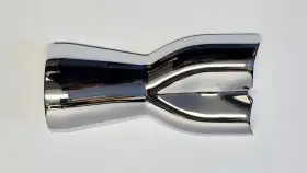 Python P250hc Rayzer 2-into-1 Exhaust For Harley Touring Collector Heatshield
