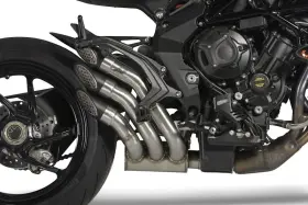 Qd Amva0010001 Slip-on Exhaust Power Gun Mv Agusta F3 Brutale 675 /800 Dragster Rivale 800