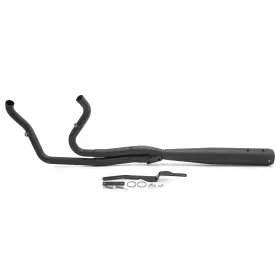 Em-hd21b-001a-bla-rc-0804 Racing 2-in-1 Full Length Exhaust Pipe For Harley Touring Road Glide King Flhr 2017-up