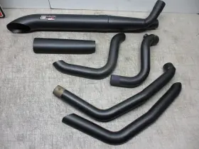 Rb Racing 00-1167 Lsr 2-1 Black Harley Davidson Softail Twin Cam 88 Inch 95 Msg Hardware