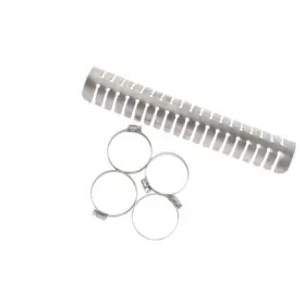 8683a3a-922dcf Ricochet Universal 4-stroke Stainless Steel Pipe Guard For Kawasaki Klx230r 2020